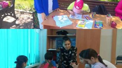 Развивающие занятия  для детей из пришкольных лагерей